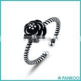 New Design Vintage Jewelry 925 Sterling Silver Ladies Finger Ring thumbnail-2