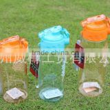 BPA FREE automatic lid sports water bottle