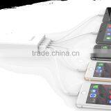 Trusda AC Adapter Universal Interingent Charging IC 5 Ports USB Wall Charger for Mobile Phones Travel Convenience thumbnail-5