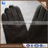High Quality New Style Mens Fashion Goatskin C Grade Leather Gloves thumbnail-3