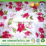 China top ten selling products design nonwoven fabric,wall paper ,fabric printed