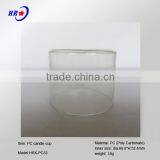 HRX-PC34 TRANSPARENT OR COLOR ROUND PC CUP OF TEALIAGHT CANDLE