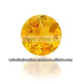 Wholesale Prices of Citrine Stone From Manufacturer, Shinning 10mm Round Brilliant Cut Citrine Gemstone thumbnail-1