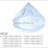 TANGBIAO Acrylic Corner Bathtub for African Market NEW STYLE thumbnail-1