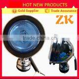 6 INCH UNIVERAL ROUND YELLOW BLUE CHROME OFF ROAD FOG LIGHT