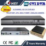 HD CVI DVR CVR HDCVI Recorder 720p 8 Channel BNC Input