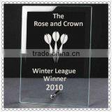Decorative Glass Swimming Plaque For Sports Awards thumbnail-2