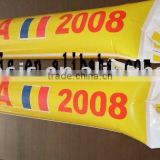 2016 eco-friendly cheering stick/inflatable noisy stick