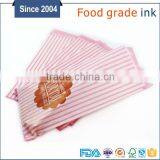 Hot Selling Food Grade Bread Paper Bag Printed Logo Chevron Paper Bag thumbnail-1