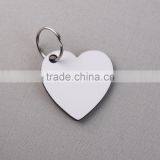 Heart Key Chains MDF Sublimation Hardboard Blank