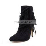 Lower Heel Shoes Hlaf Boots Lady Winter Shoes 2017 PF4417 thumbnail-2
