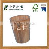 Column Two Metal Bands Wooden Firkin Sugar or Mincemeat Bucket thumbnail-2