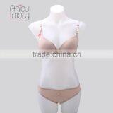 Ladies Classic Smooth Breathable Underwear Set Ladies T-Shirt Bra With Biklini thumbnail-1