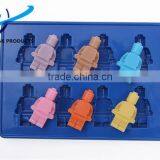 High Quality Lego Ice Mold Silicone Ice Cube Tray thumbnail-3