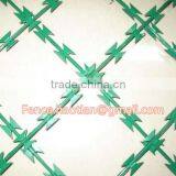 High Security Metal Fence Design for Military and Prison Boundary Razor Wire Mesh Fence