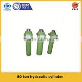 Quality assured piston type 80 ton hydraulic cylinder for construction machine