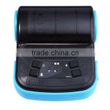Portable 80mm thermal printer Bluetooth 2.0 Thermal POS Printer With LED Display USB Port Interface label printer (US Plug)