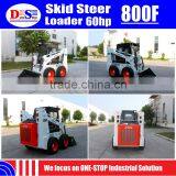 Hot Sale 800F Skid Steer Loader With Factory Price WECAN Skid Steer Tires 10-16.5 thumbnail-1