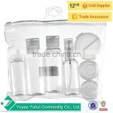 Mini 7 Pcs Travel Bottles Set Lightweight Skincare Empty Cosmetic Container Set thumbnail-1