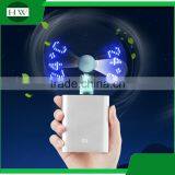 2 in 1 Adjustable Led Light Temperature Foldable Portable Otg Mini Usb Micro Pocket Fan for Tablet Mobile Phone Power thumbnail-5