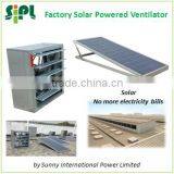 SUNNY Solar Powered 300W Industrial DC Wall Exhaust Fan Negative Pressure Air Ventilation Fan thumbnail-1