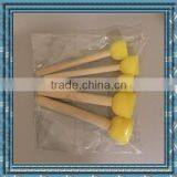 Wooden Handle Children DIY Sponge Paint Brush