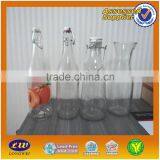 Clear Antique Glass Bottle Milk Bottle Olive Oil Bottle thumbnail-1