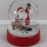 PS christmas custom made snow globe