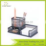 Store More Mesh 3 Tier Rack and 5 Upright Sections Metal Magazine Office Desk Organizer thumbnail-2