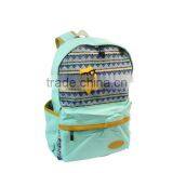 Store More Fashion Design Casual Canvas Blue Rucksack Bookbag thumbnail-2