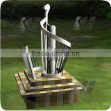 Outdoor Stainless Steel Garden Sculpture Stand Sculpture thumbnail-2