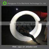 Led Outdoor Furniture Outdoor Garden Plastic Composite Bench Autumn of Circle thumbnail-2