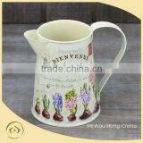 Painted Trash Can Painted Water Cans Granite Trash Can thumbnail-1