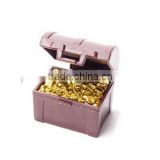 custom make small plastic treasure box,OEM plastic mini plastic treasure chest