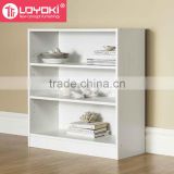 3-shelf Bookcase for living room home furniture display cabinet eco-friendly mod wood bookshelf wholesale