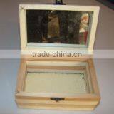 House Decoration Wooden Box With Lid thumbnail-1