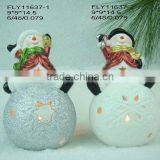 Ceramic Xmas Candle Holder 11637 thumbnail-1