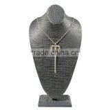 Floral Print pu Leather Necklace Hanger/display thumbnail-1