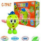 Plastic Walking Robot Toy With Music and Light