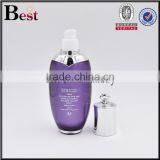 100ml Purple Lotion Pump Luxury Cosmetic Bottle and Packaging thumbnail-2