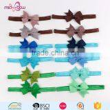 Good Quality Fancy Flower Elastic Baby Hair Headband for Infants and Toddlers thumbnail-2