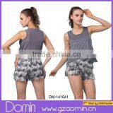 New Fashion Design Round Neck Sleeveless Beaded Top For Women