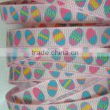 2014 New Designs Printed Wholesale Grosgrain Ribbon