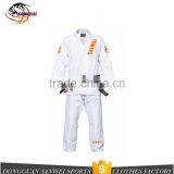 Wholesale New Design High Quality Custom Made Pearl Weave Fabric Patches Bjj gi White Brazilian Kimono Jiu Jitsu thumbnail-6