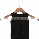 Wholesale Cheap Baby Clothing 100% Cotton Baby Girl Vest Children Summer Simple Solid Color Waistcoat thumbnail-4