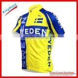Professional Wholesalers of Cycling Clothing, Fluorescent Yellow Team Cycling Shirts thumbnail-4