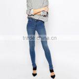Skinny Tight Custom Design Hot Sale Jeans for Women Denim thumbnail-3
