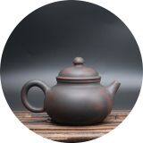 Pure Handmade Ceramic Family Kungfu Tea Pot Chinese Qinzhou Nixing Pottery Clay Pot thumbnail-3