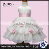 Latest Design Kid Girls Fancy Flower Wedding Dress Children Model Princess Party Dress One Piece Christmas Dresses thumbnail-1