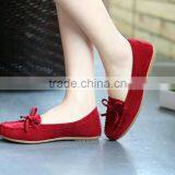 Zm50262b Europe Bowknot Tassel Lady Shoes Low Cut Women Single Shoe thumbnail-6